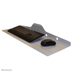 El KEYB-V100 es un soporte (75x23 cm) para teclado y ratón. Este soporte puede combinarse con un soporte de escritorio, techo y pared en combinación con la pieza de acoplamiento KEYB-V100RACK.
